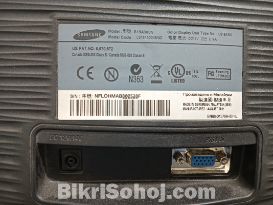 Samsung & Dell Monitor 18.5